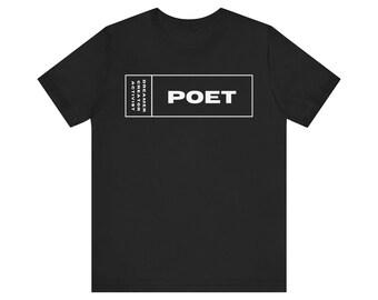 POET Unisex Jersey Short Sleeve Tee