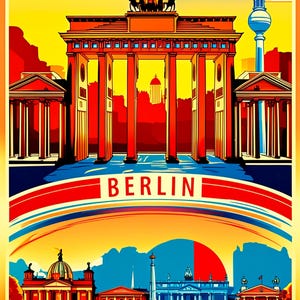 Berlin, Germany Wall Poster