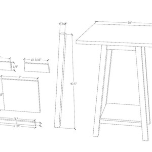 Bistro High Top Table Maple Table Stained White image 6