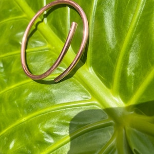 Handmade Copper Bracelet | Pure Copper Cuff | Healing Energy Jewelry