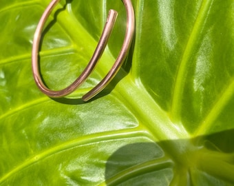 Handmade Copper Bracelet | Pure Copper Cuff | Healing Energy Jewelry
