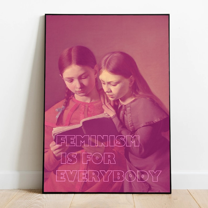 Feminist Artwork, Feminist Printable Art, Digital Download Painting ...