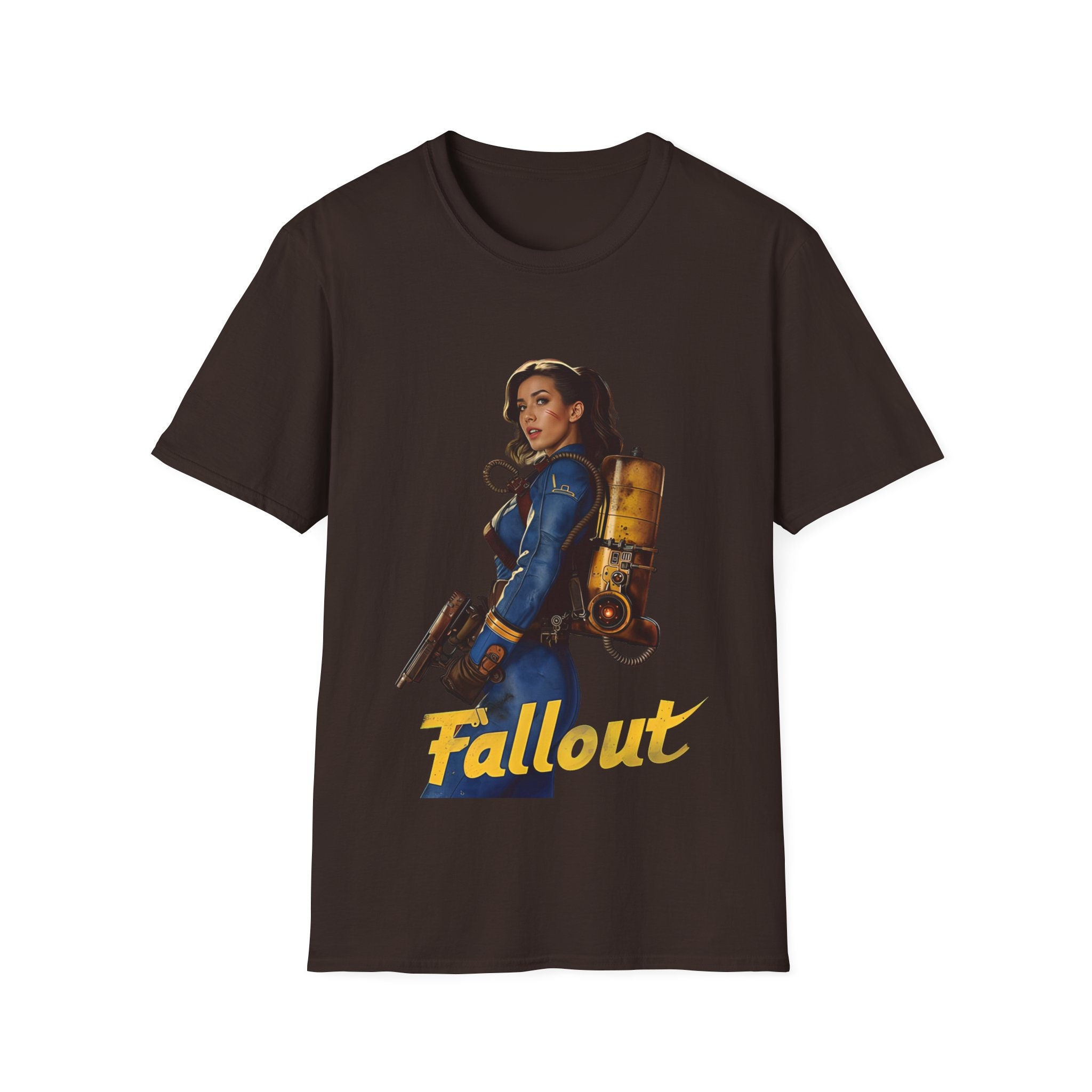 Fallout Shirt | Lucy Maximus the Ghoul Artwork | Lucy Cooper Fallout T Shirt  | Unisex Softstyle T-shirt - Etsy