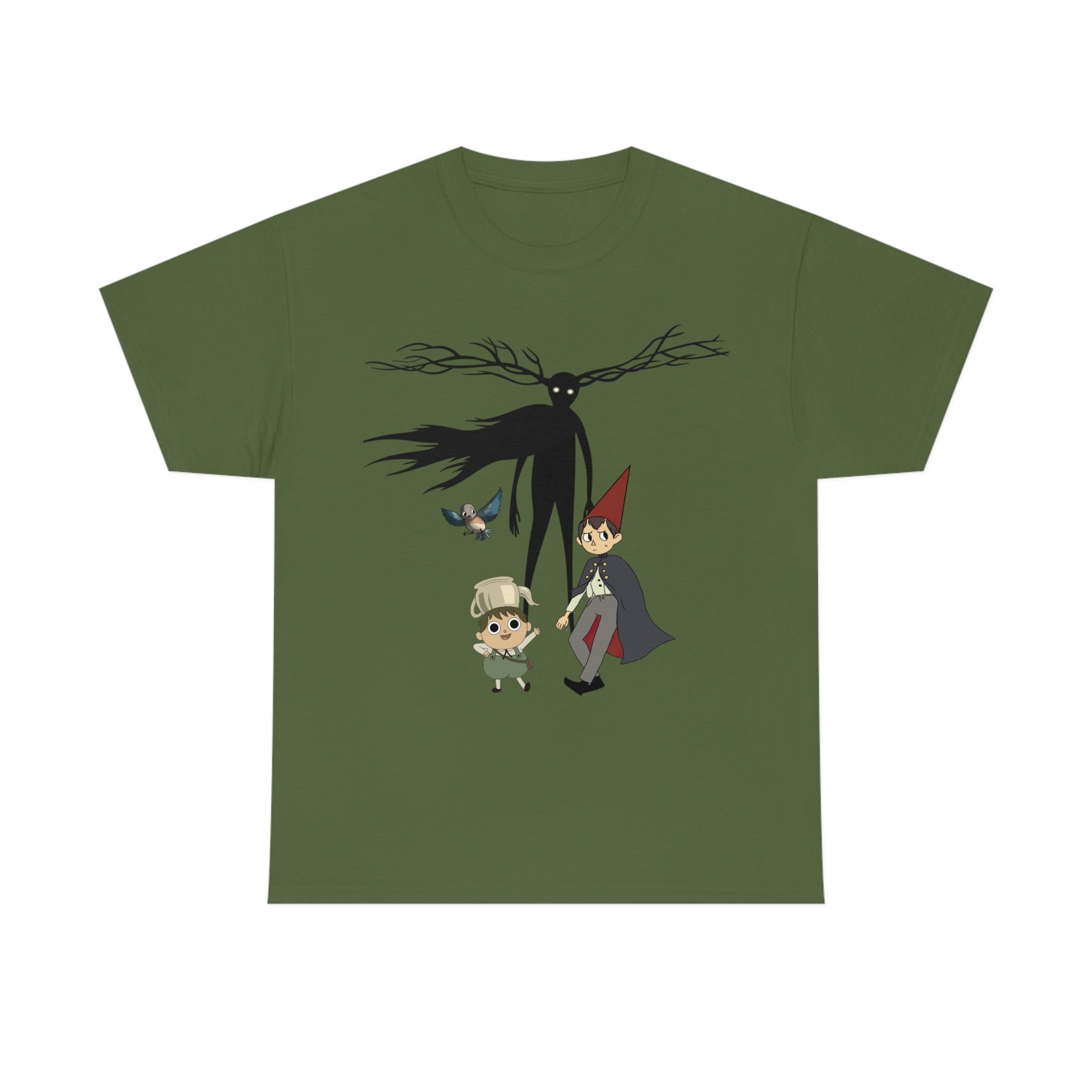 Over The Garden Wall T-Shirt | Original Artwork Otgw on Cartoon Network | Unisex Heavy Cotton Tee