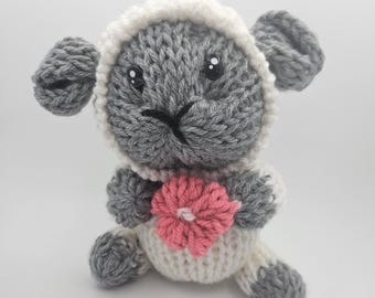 Machine Knit Lamb Pattern PDF Download | Sentro 22 Pin Addi Express