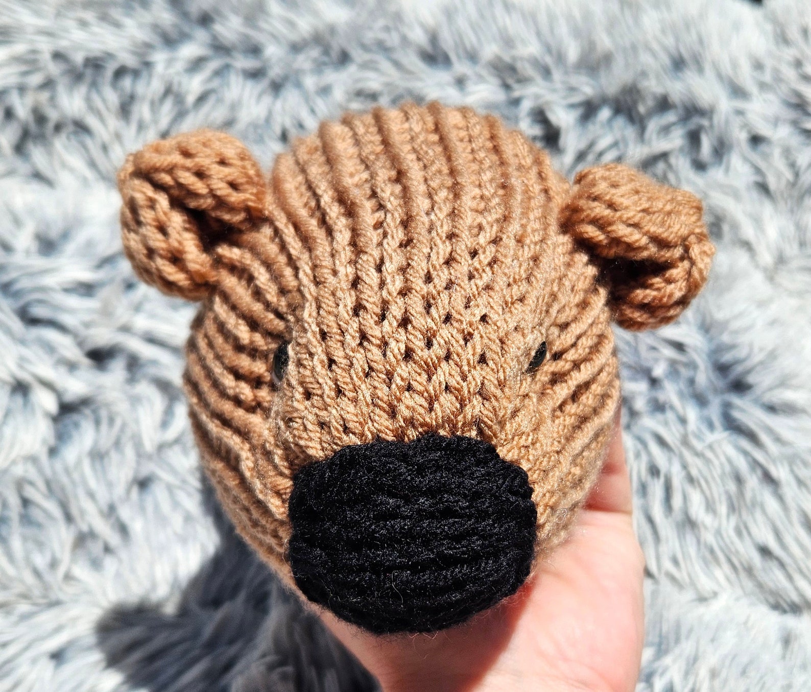 Machine Knit Capybara Pattern *PDF ONLY* - Etsy
