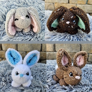 Machine Knit Bunny Pattern **PDF Only**