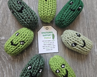 Emotional Support Mini-Pickle Knitting Machine Pattern with Printable *PDFs ONLY
