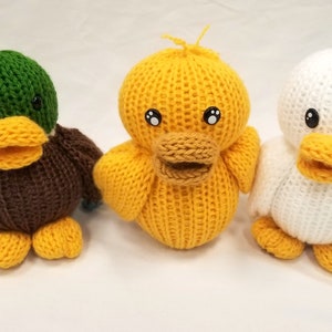 Machine Knit Duck Pattern * 22 Sentro Addi * Mallard, Duck