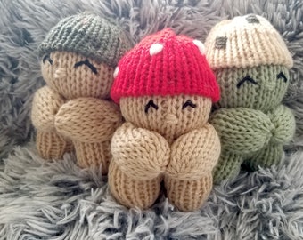 Fun-guys Machine Knit Pattern 22 Pin *PDF ONLY*