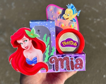 Modelo de caixa de massinha Play-Doh: arquivo digital de caixa de atividades para Cricut e Silhouette