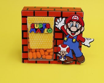 Szablon pudełka - Plik cyfrowy dla Cricut i Silhouette - Szablon pudełka na upominki - Szablon pudełka na upominki - Tic Tac 1 oz (29 g)