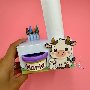 Play-Doh Crayon Box Template: Coloring Box Digital File (SVG, .STUDIO)