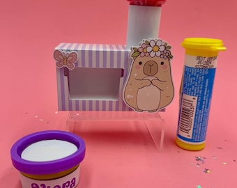 Play-Doh Crayon Box and MMs Template: Box Digital File (SVG, .STUDIO)