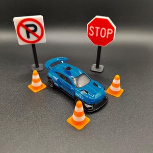 Minitaure Traffic Cone For Diorama