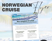 Cruise Marketing Flyer: Travel Agent Canva Template