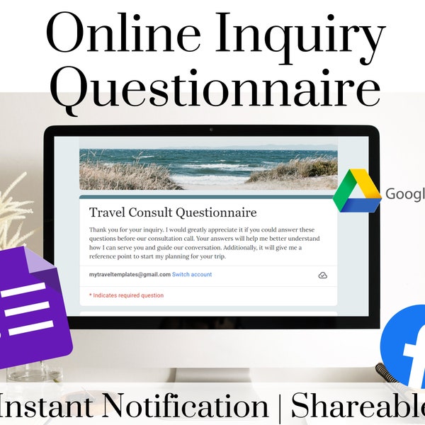 Travel Agent Template, Trip Inquiry Questionnaire, Travel Inquiry Form, Travel Agent, Travel Agency,Travel Agent Form