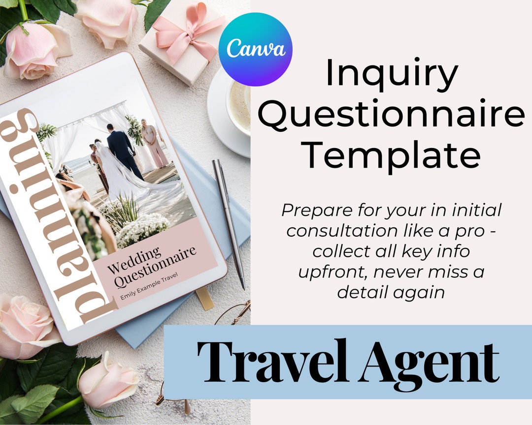 Travel Agent Client Questionnaire Destination Wedding Questionnaire
