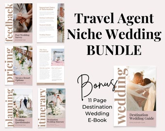 Destination Wedding Travel Agent | Destination Wedding E-Book | Travel Agent Wedding Planner | Travel Agent Specialist | Travel Marketing