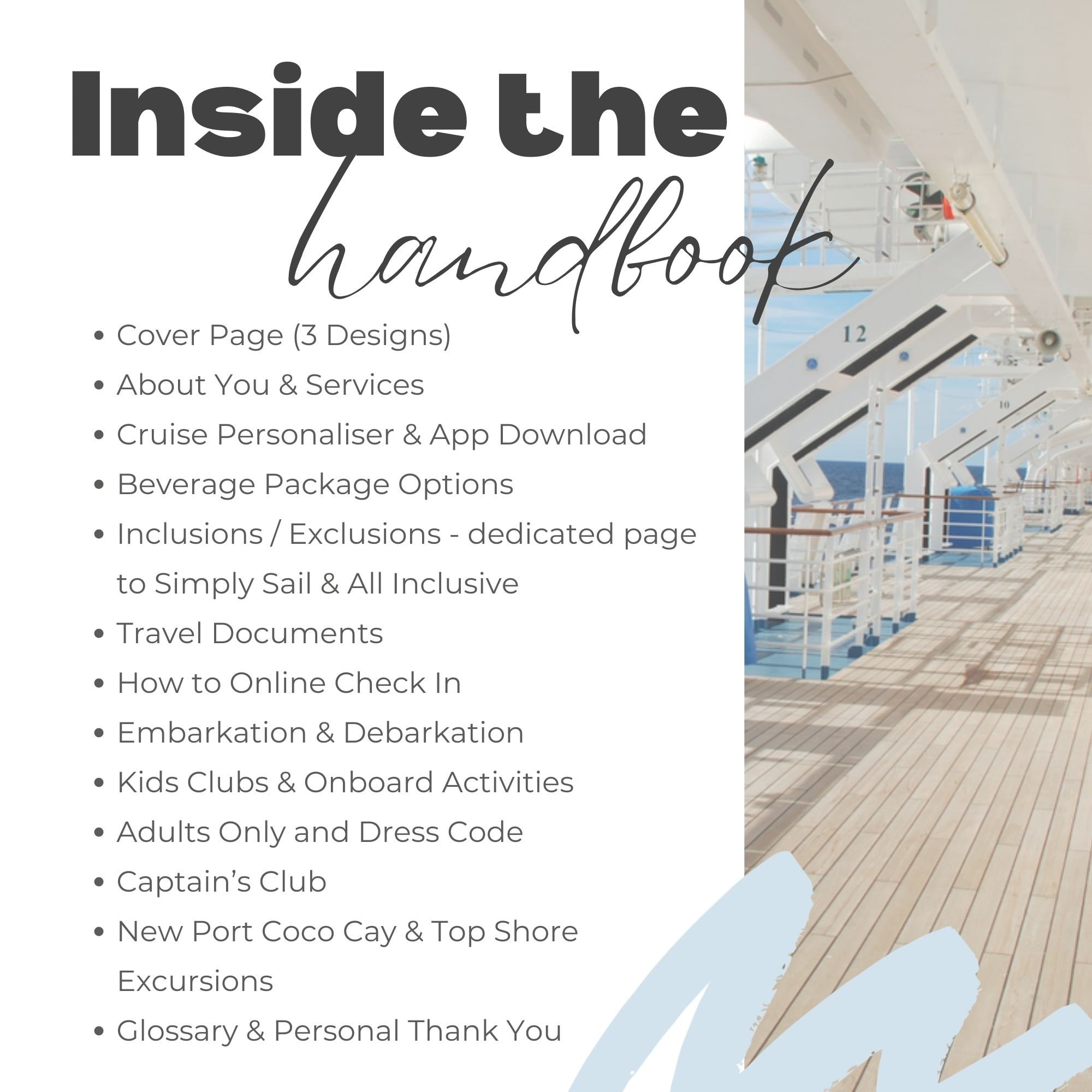 Celebrity Cruise Guide for Travel Agents | Editable Canva Client ...