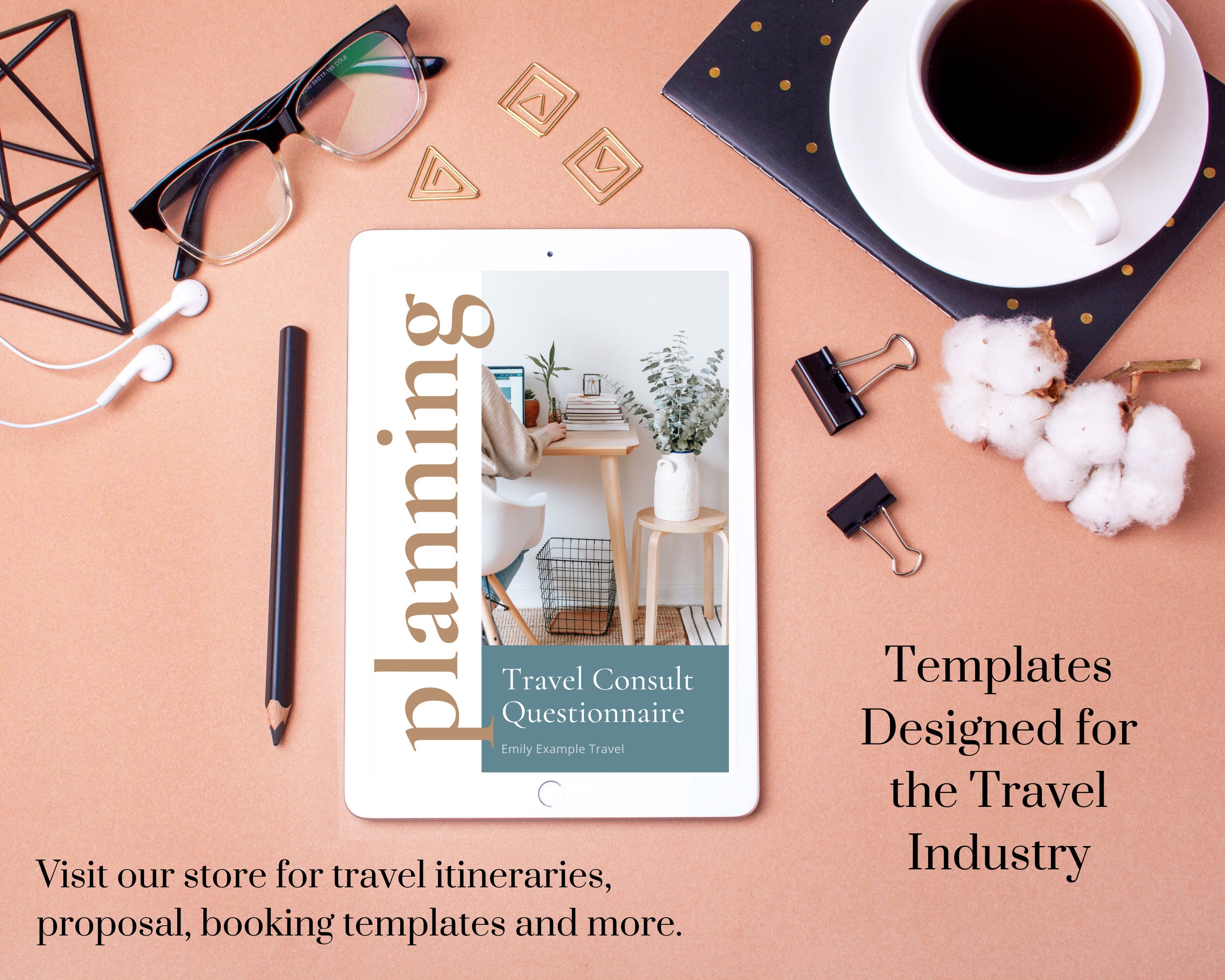 Travel Agent Client Questionnaire Word Vacation Consultation Etsy