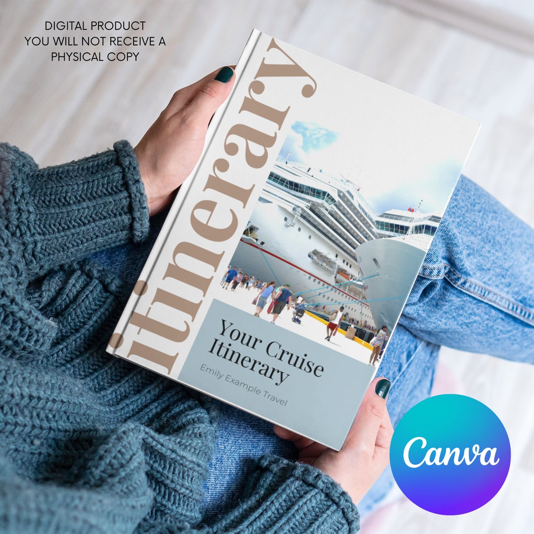 Cruise Itinerary Template Cruise Itinerary Travel Agent Cruise Cruise