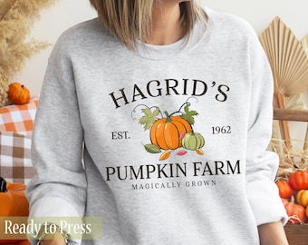 Hagrid&#39;s Pumpkin Farm - Ready to Press DTF Transfers - Direct to Film Transfers - DTF Print