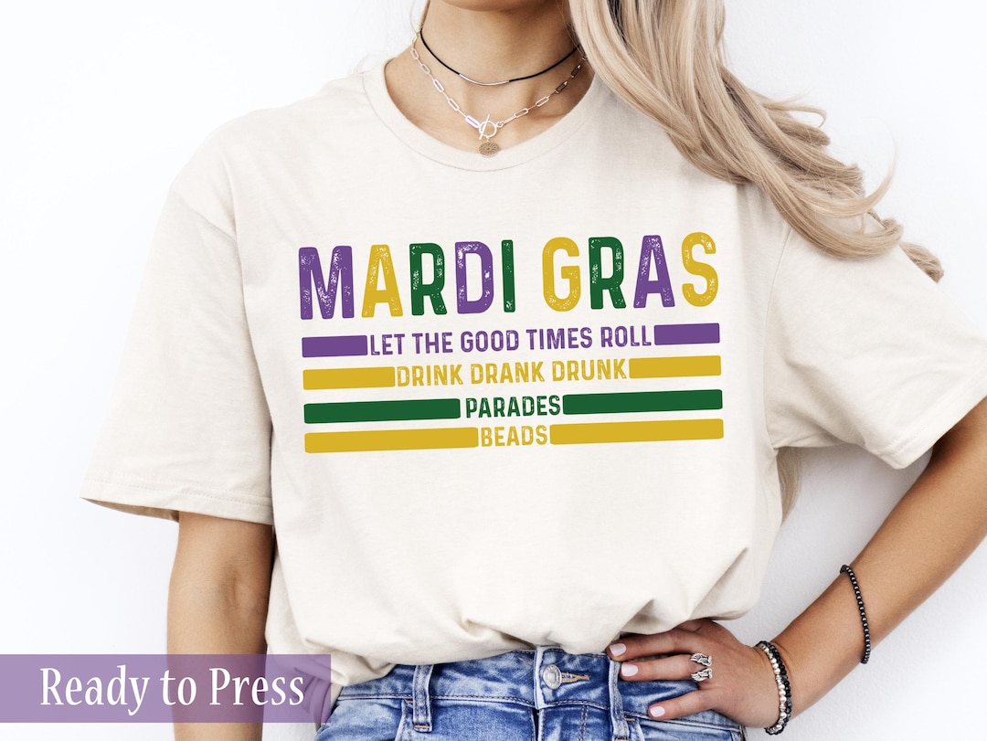 The Parish Line Mardi Gras Let the Good Times Roll Shot Glass