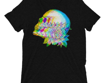 The Trippy Skull Tee