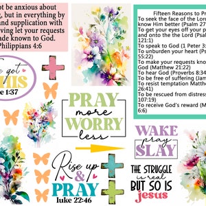 Bible journaling printable, Prayer Philippians 4:6, Journaling, Bible Study, Christian Digital, Scripture Writing, Faith Art