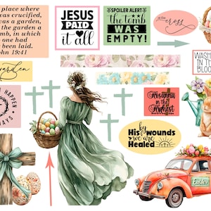 Afdrukbare bijbeljournaal, John 19:41 In the Garden, journaling, Christian Digital, Schrift schrijven, Faith Art