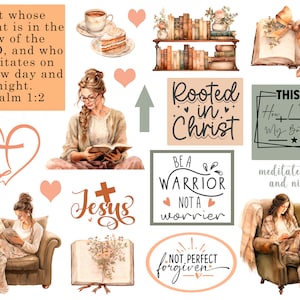 Bible journaling printable, Meditate day and night, Psalm 1:2, Prayer Journaling, Bible Study,  Scripture Writing, Faith Art
