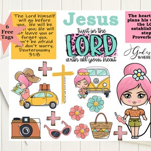 Bible Journaling Printable: Christian Scripture Art (Digital Download)