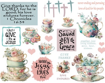 Bible journaling printable, Love endures 1 chron 16:34, Prayer Journaling, Bible Study, Christian Digital, Scripture Writing, Faith Art