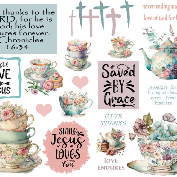 Bible journaling printable, Love endures 1 chron 16:34, Prayer Journaling, Bible Study, Christian Digital, Scripture Writing, Faith Art