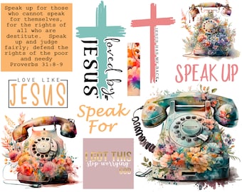 Bible journaling printable, Speak up, Proverbs 31-8-9, Prayer Journaling, Bible Study, Christian Digital, Scripture Writing, Faith Art