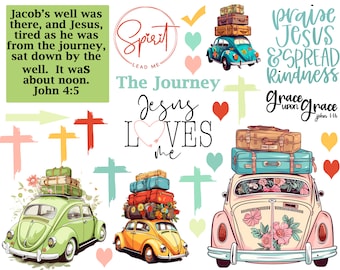 Bible journaling printable, Jacob&#39;s well John 4:6, Prayer Journaling, Bible Study, Christian Digital, Scripture Writing, Faith Art