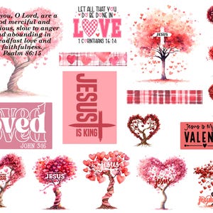 Bible journaling printable, Jesus Love Trees, Psalm 86-15, Journaling, Bible Study, Christian Digital, Scripture Writing, Faith Art