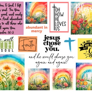 Bible journaling printable, Abundant in Mercy, Psalm 86:5, Prayer Journaling, Bible Study, Christian Digital, Scripture Writing, Faith Art