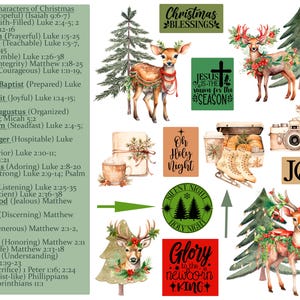 Bible journaling printable, Characters of Christmas, Prayer Journaling, Bible Study, Christian Digital, Scripture Writing