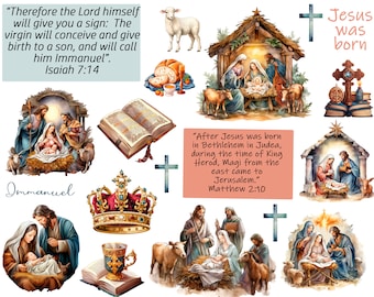 Diário bíblico para impressão, Jesus nasceu -Mateus 2: 10-1-23, Diário de Oração, Estudo Bíblico, Christian Digital, Escrita das Escrituras