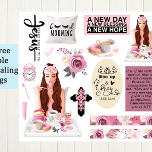Christian bible journaling digital printable page, bible journaling, bible study, digital bible journaling, Chrisitan Digital