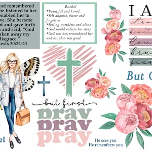 Rachel Genesis 30:22-23 Bible Journaling Printable (PDF)