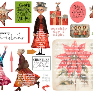 Bible Journaling Printable: Anna Worship & Prayer (PDF)