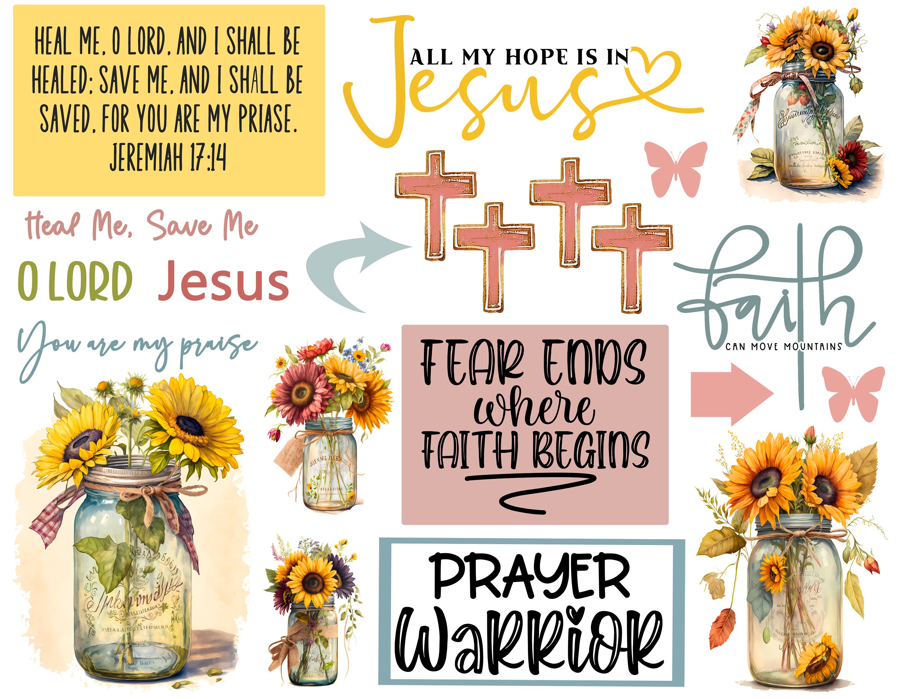 Bible Journaling Printable, Fall Set of 4 Pages, Prayer Journaling ...