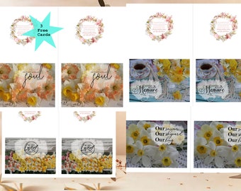Faith Scripture Cards: Christian Encouragement, Printable Set (Digital Download)
