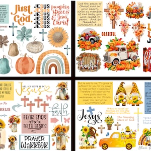 Bible journaling printable, Fall Set of 4 pages, Prayer Journaling, Bible Study, Christian Digital, Scripture Writing, Faith Art