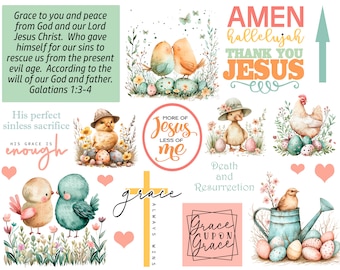 Pagina di diario biblico di Pasqua: Arte cristiana dei Galati (download digitale)