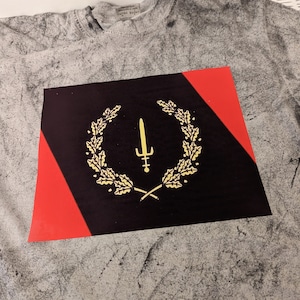 Black American Heritage Flag Tee