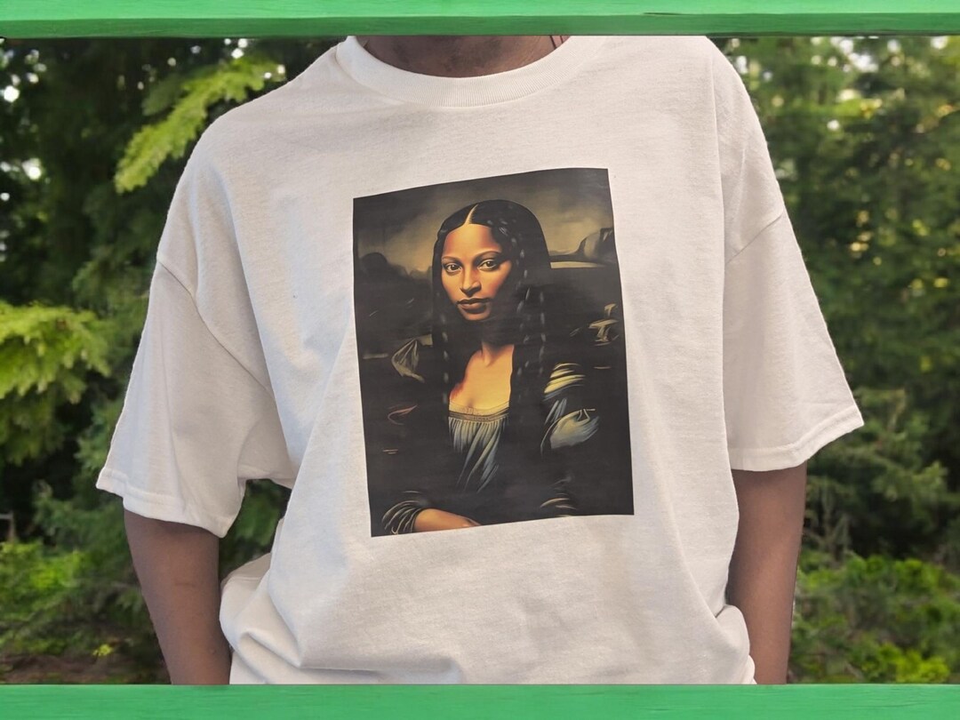 Mona Lisa Graphic T-shirt: Conversation Starter Tee - Etsy